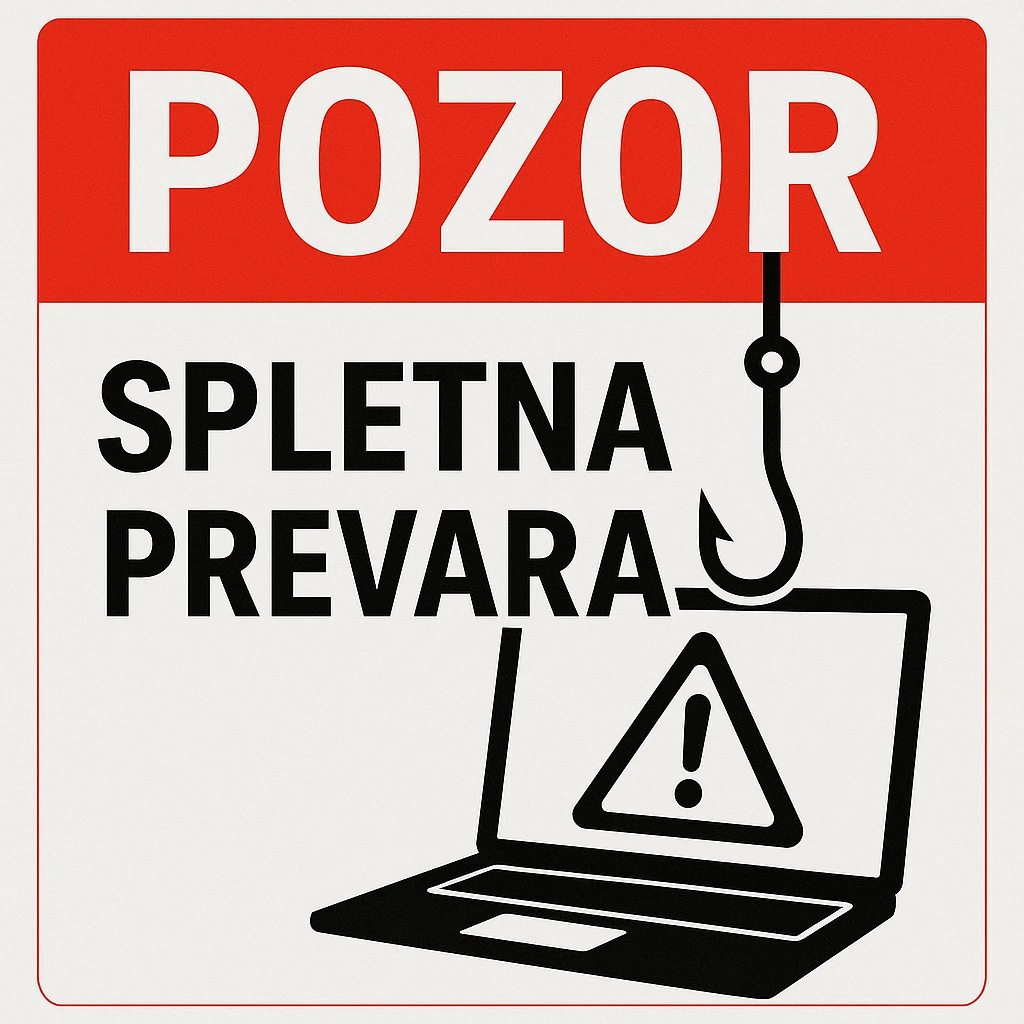Opozorilo glede poskusov prevare in lažnih zahtev za plačilo!